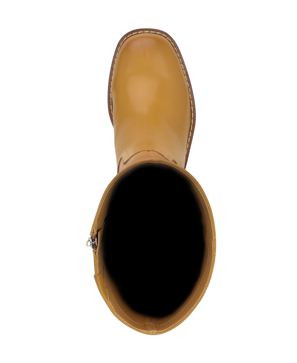 Nine West Broklyn Block Heel Boot In Yellow