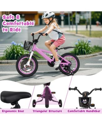 Kids Bike for 3-5 Years Old Sport Bicycle with Adjustable Handlebar and Saddle