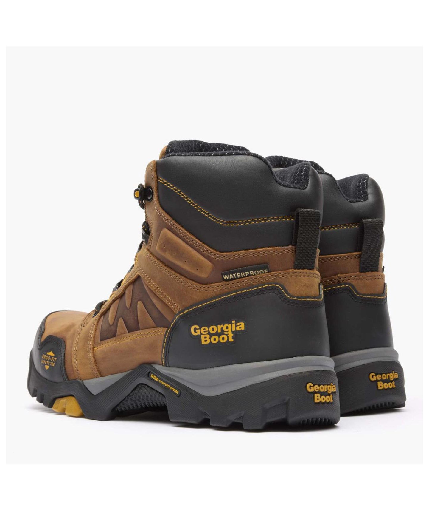 Мужские ботинки GEORGIA BOOT Amplitude Composite Toe Waterproof Work Boot — фото 8