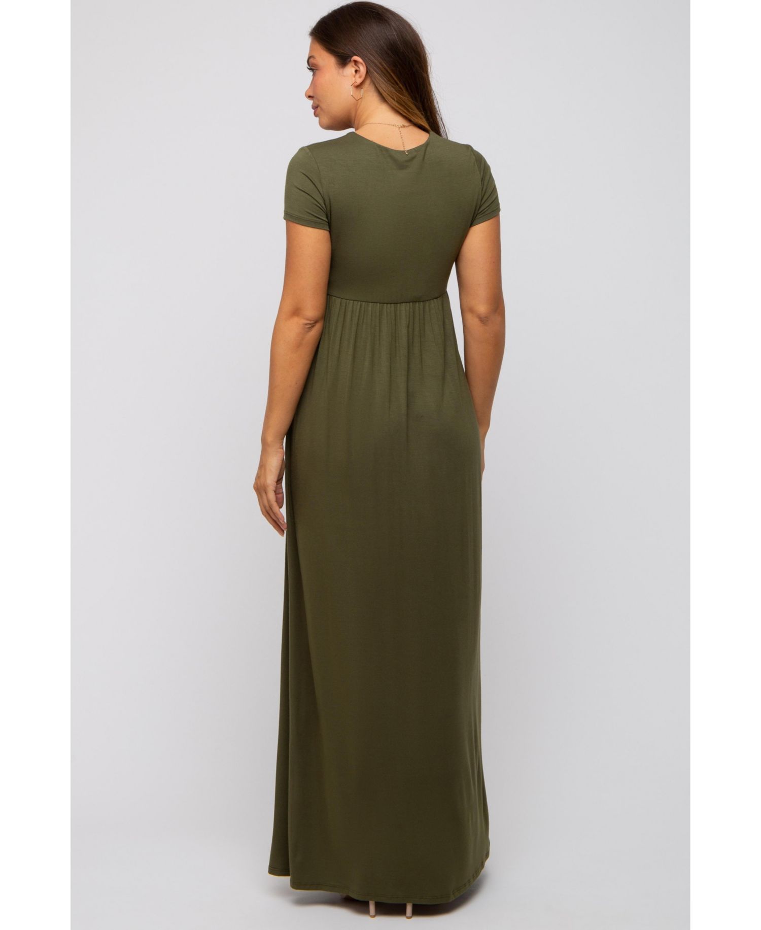 Women's Mesh Overlay Fitted Midi Dress