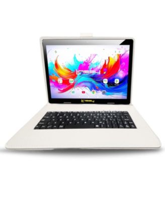 10.1" Octa Core 256GB Storage Android 15 with Unique Oracle Keyboard Case and Tablet Briefcase