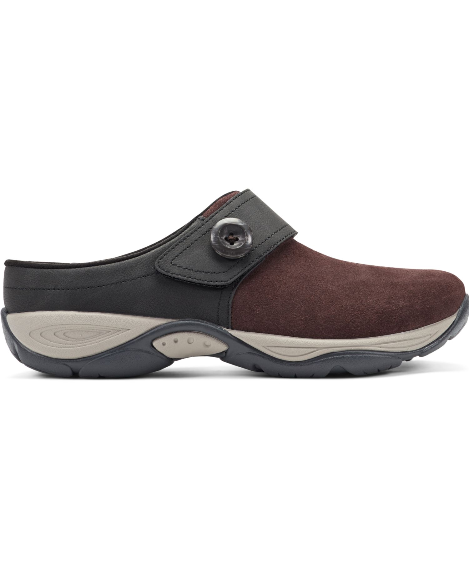 Women's Edline Suede Button Strap Mules