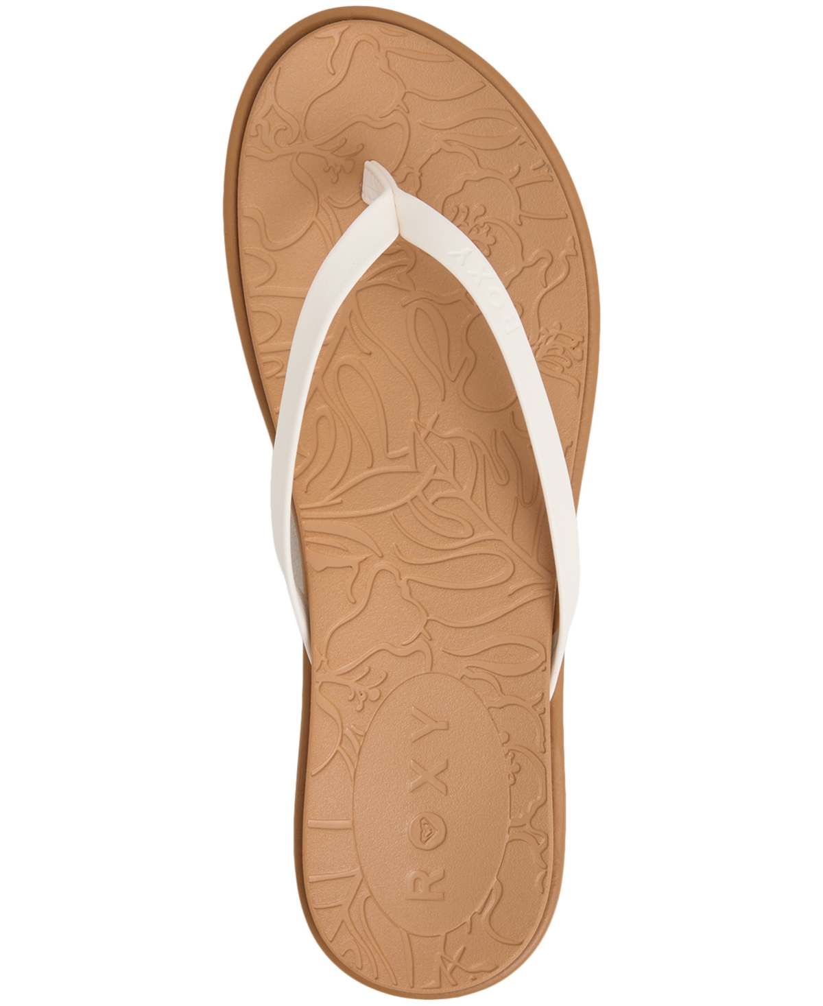 Roxy Women's Calabasas Round Toe Flat Sandals In Brown