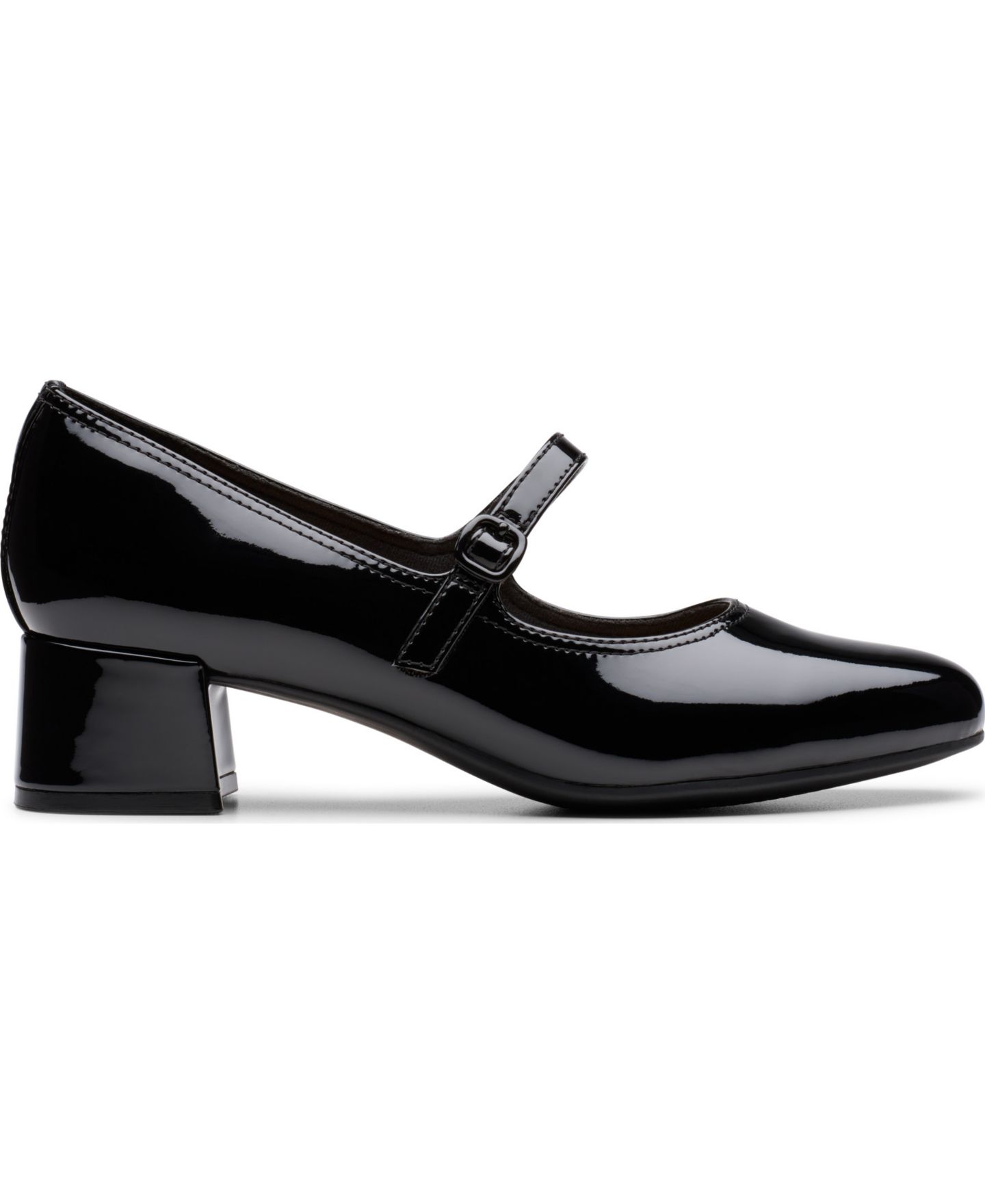 Женские туфли Clarks Iridessa Rae Riptape Dress Pumps, цвет: Чёрный лаковый — фото 2