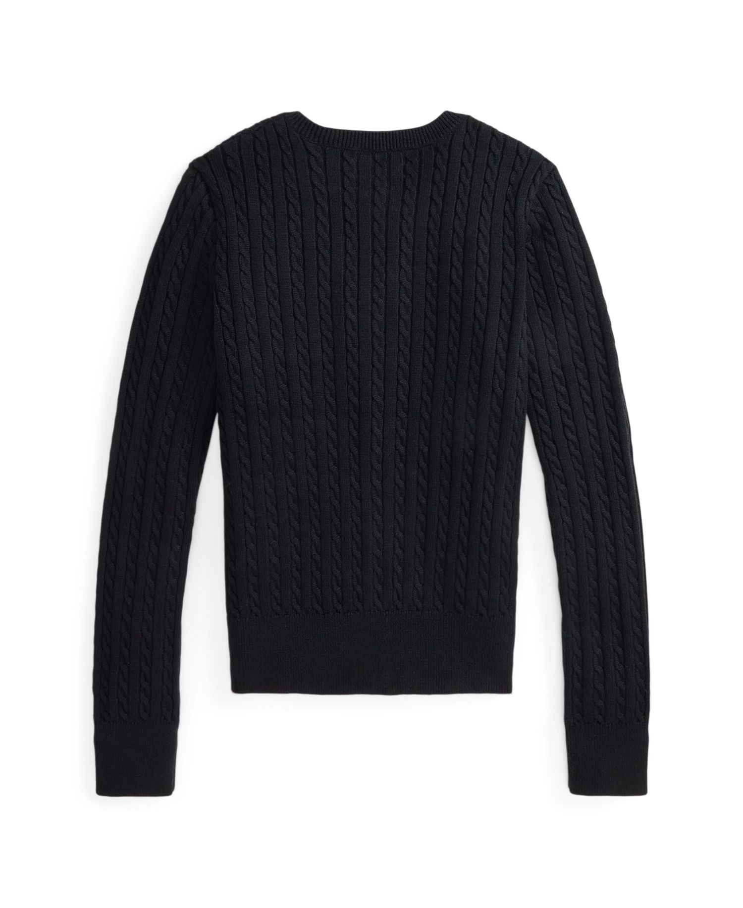 Girls' 7-16 Cable-Knit Cotton Cardigan