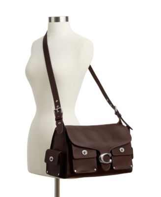 Tabby Turnlock Large Soft Leather Shoulder Bag