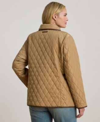 Women's Plus Size Quilted Coat, Exclusively for Macys