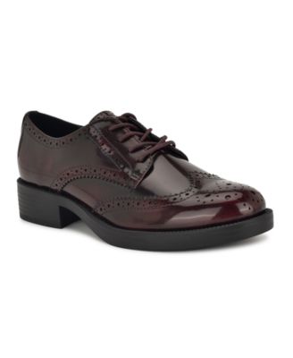 Women's Studey Lace-Up Wingtip Oxford Shoes