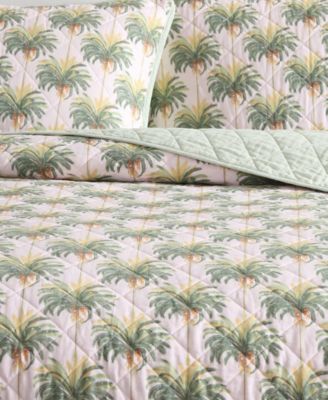 Tommy Bahama Santiago Cotton Reversible 2-Pc. Quilt Set, Twin