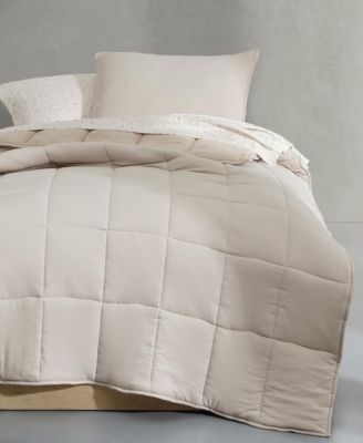 Washed Solid Reversible Plush 5-Pc. Comforter Set, Twin/Twin XL