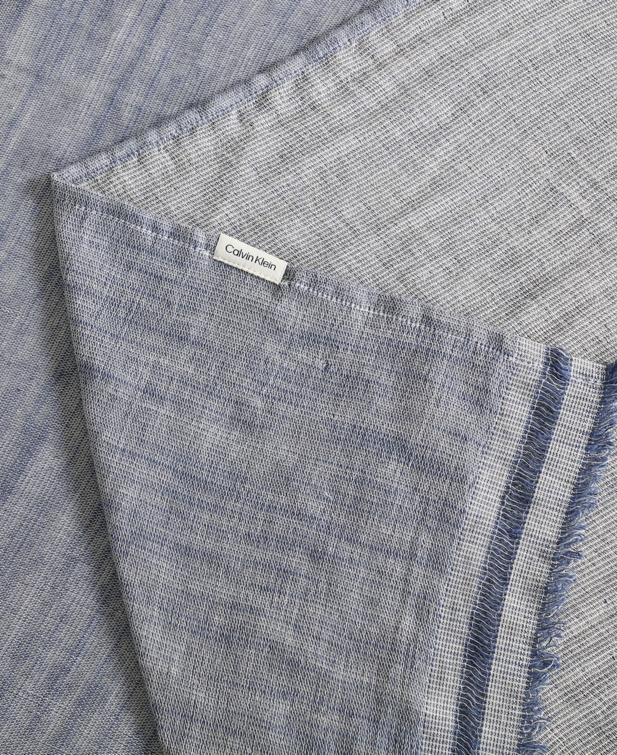 Calvin Klein Fine Weave Throw, 70" x 60"