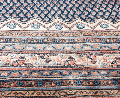 Bashian One Of A Kind Mir Sarouk 622200 Rug Collection In Blue