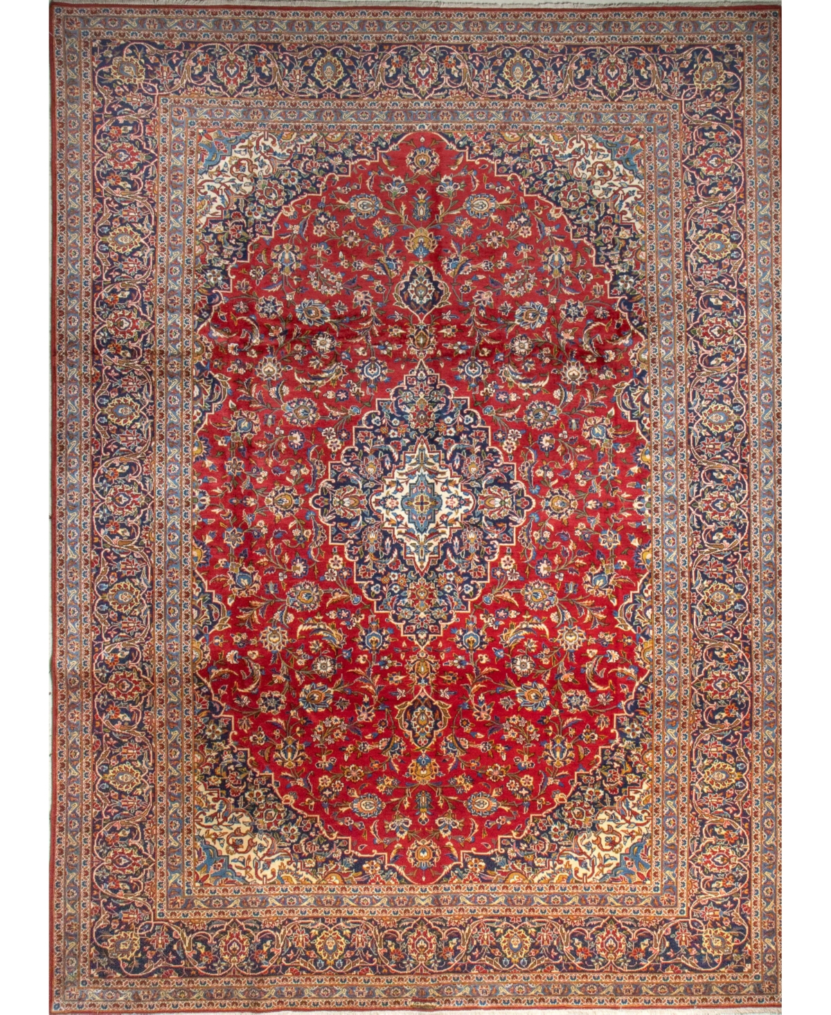Bashian One of a Kind Kashan 626256 9'10''x13'5'' Area Rug