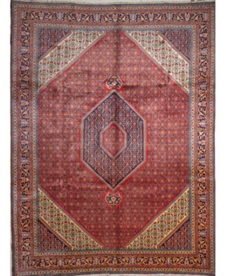 Bashian One Of A Kind Bijar 626307 Rug Collection In Red