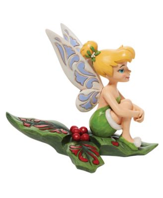 Disney Traditions Tinker Bell Sitting On Holly