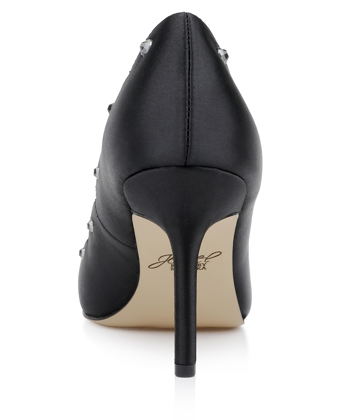 Jewel Badgley Mischka Eleni Pointed Toe Pump In Black