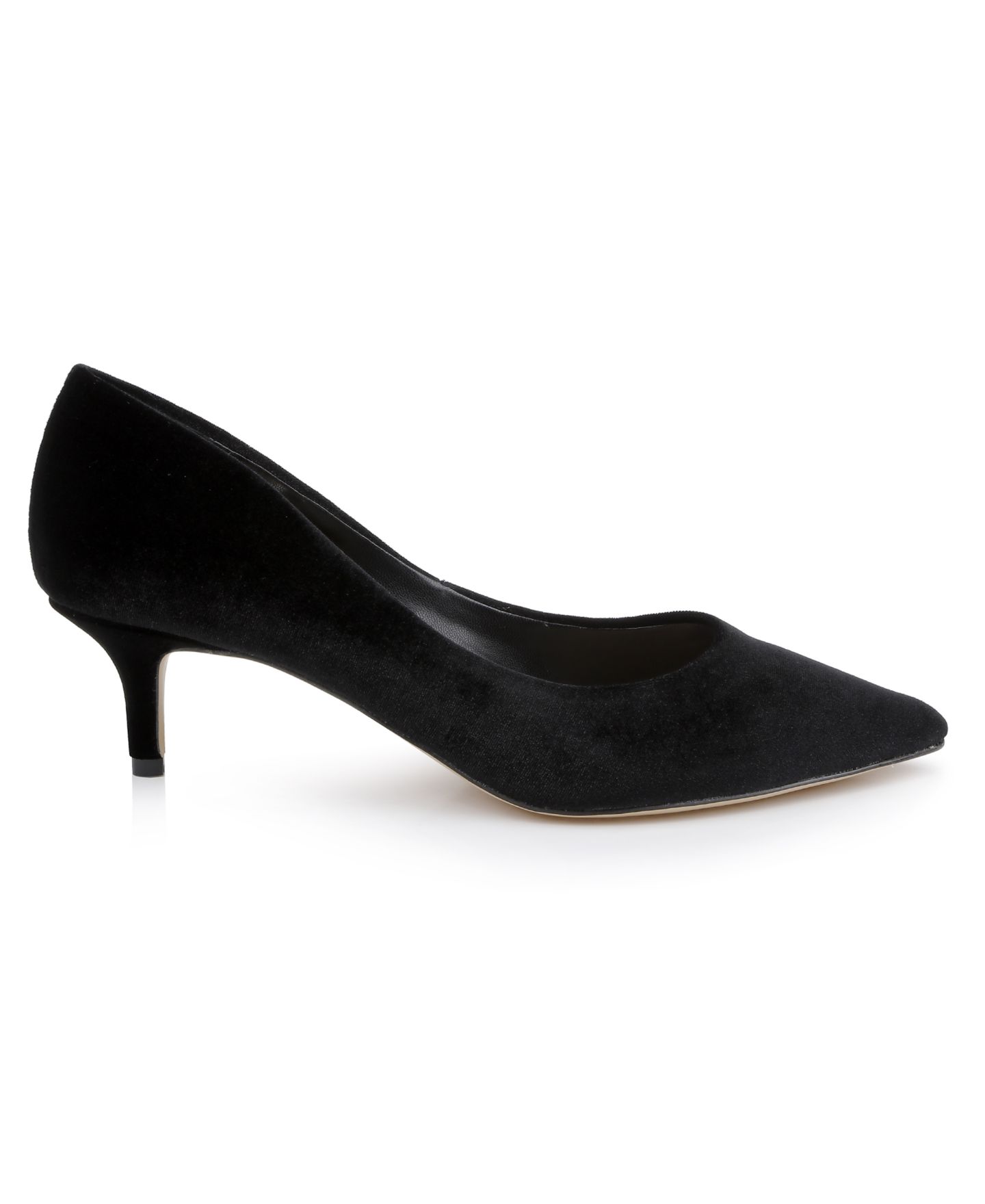 Женские туфли Jewel Badgley Mischka Enola Velvet Pumps, цвет: Чёрный бархатный — фото 2