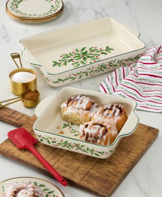 Holiday Square Baking Dish