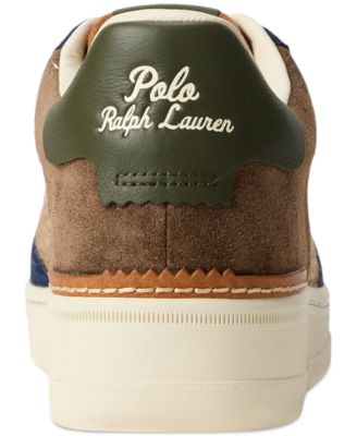 Men's Suede & Wool Masters Court Sneakers