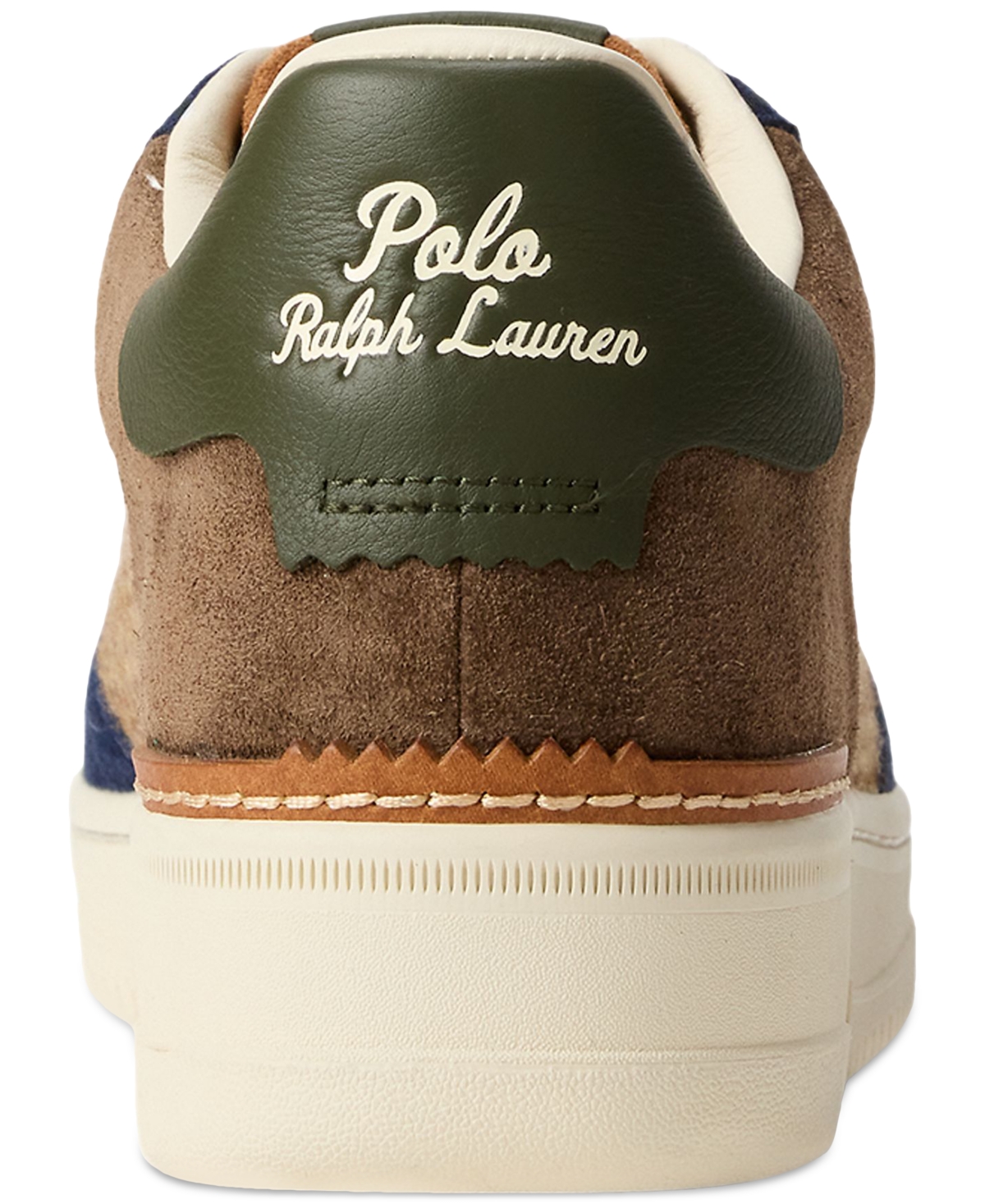 Polo Ralph Lauren Men's Suede & Wool Masters Court Sneakers