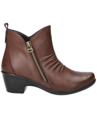 Women's Jeanie Ankle Zipper Boots