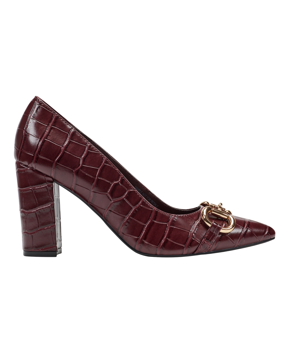 Marc Fisher Women's Gruff Bit High Block Heel Pumps
