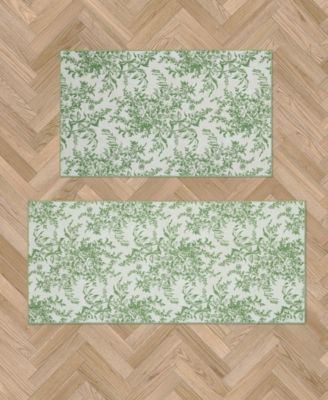 Imagine Printed Chenille 2-Pc. Runner Rug Set