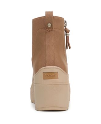 Women's Time Off Up Zip Platform Short Boots