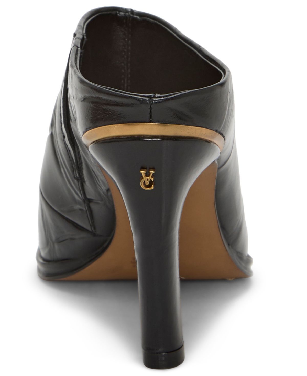 Vince Camuto Women's Solene High Heel Almond-toe Clogs In Black