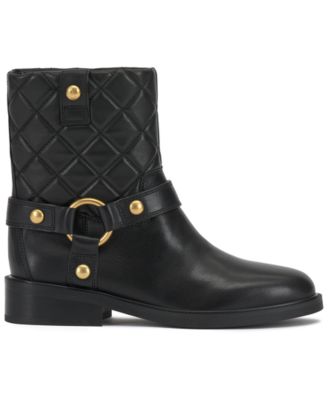 Women's Amais Full Zip Closure Moto Booties