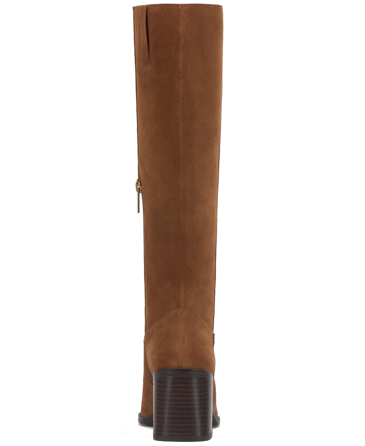 Vince Camuto Womens's Sangeti Snip-toe Block-heel Narrow-calf Knee-high Boots