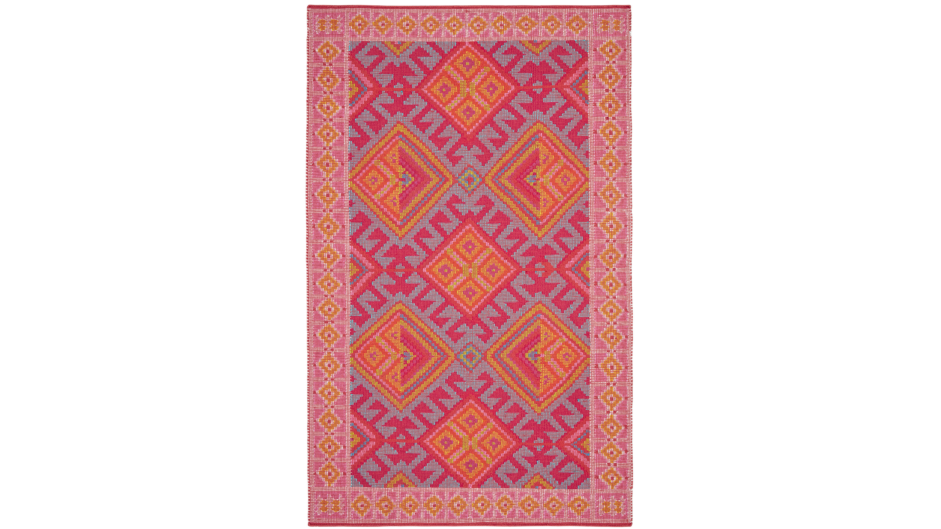 Dash and Albert Rugs by Annie Selke Valencia Kilim Indoor/Outdoor DA1948 9'x12' Area Rug