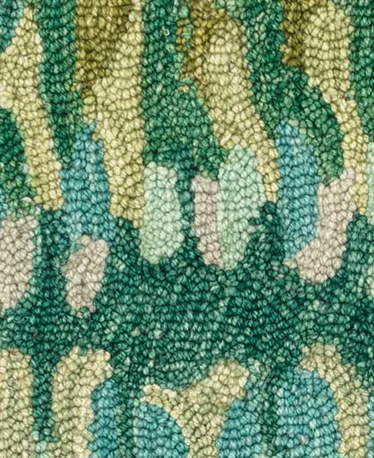 Dash And Albert Rugs By Annie Selke Paint Chip Wool Da1831 10'x14' Area Rug In Green