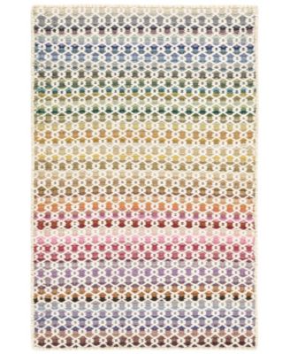 Poppy DA1667 2'6"x8' Runner Area Rug