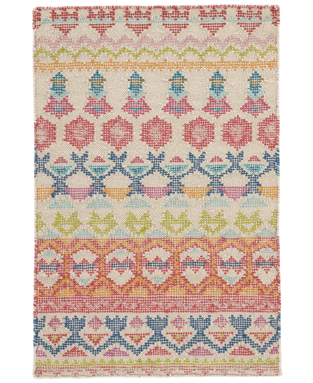 Dash And Albert Rugs By Annie Selke Stony Brook Da1508 8'x10' Area Rug In Multi