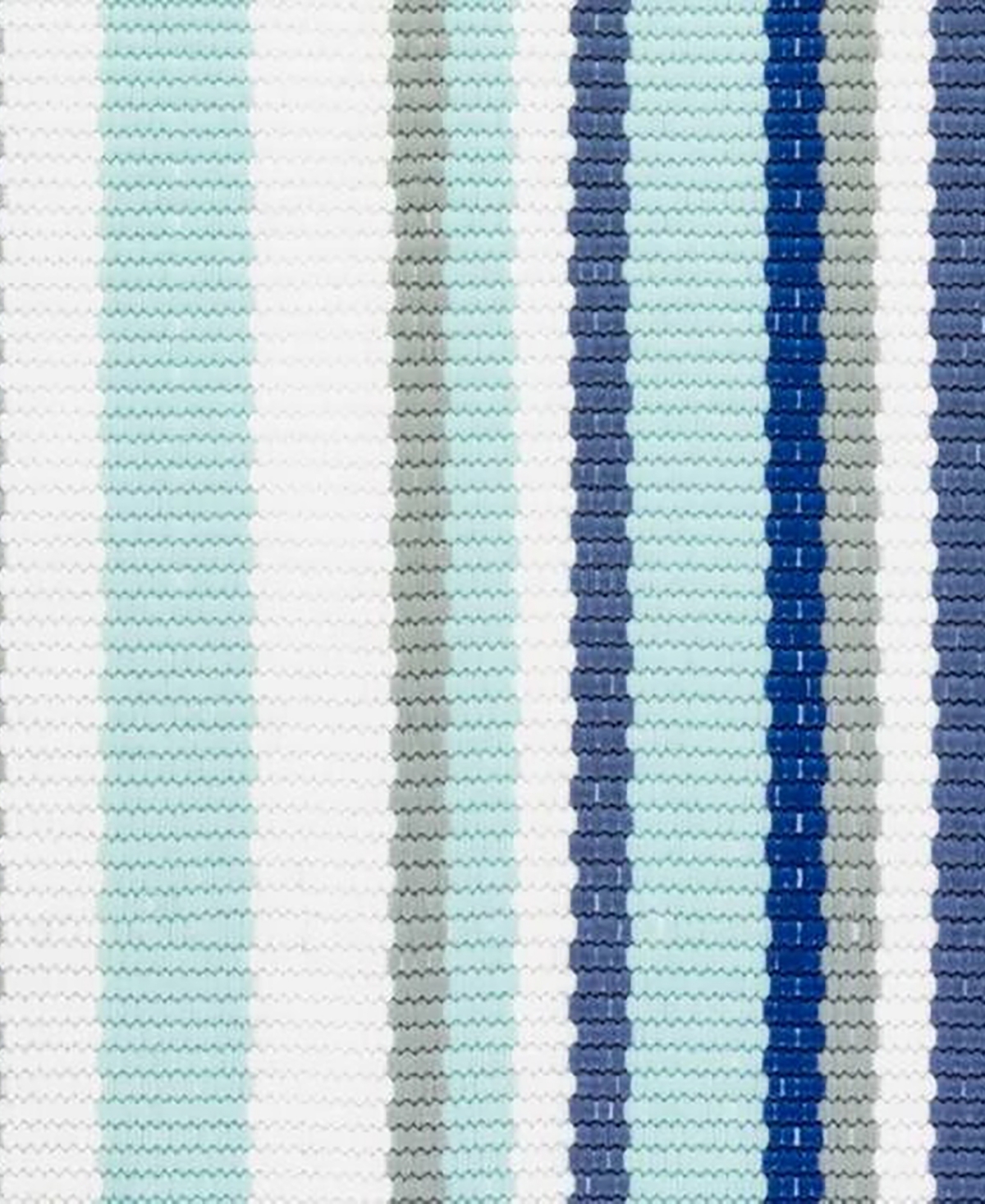 Dash And Albert Rugs By Annie Selke Skyler Stripe Indoor/outdoor Da1360 9'x12' Area Rug In Blue
