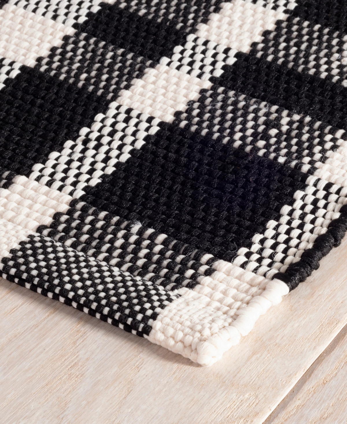 Dash And Albert Rugs By Annie Selke Tattersall Indoor/outdoor Da982 10'x14' Area Rug In Black