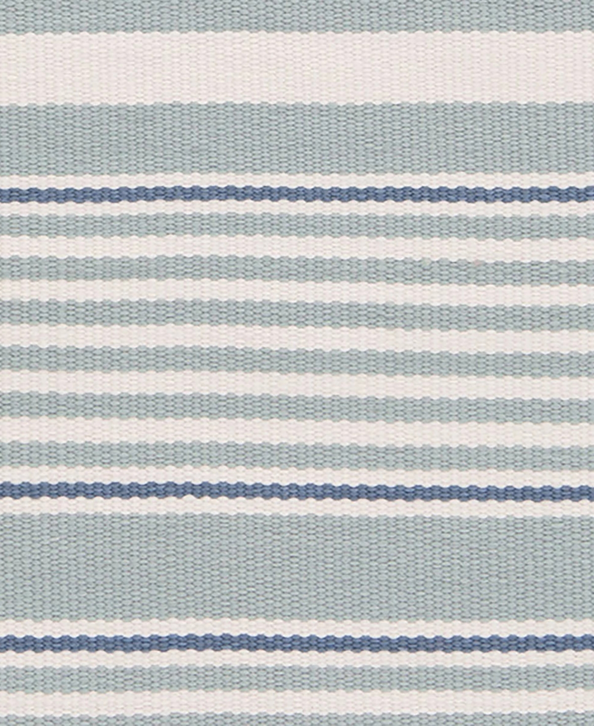 Dash And Albert Rugs By Annie Selke Rugby Stripe Indoor/outdoor Rdb177 6'x9' Area Rug In Blue