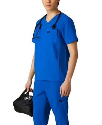 Men's Manchester 3-Pocket Scrub Top for Men