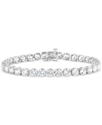 Lab Grown Diamond Tennis Bracelet (15 ct. t.w.) in 14k White Gold