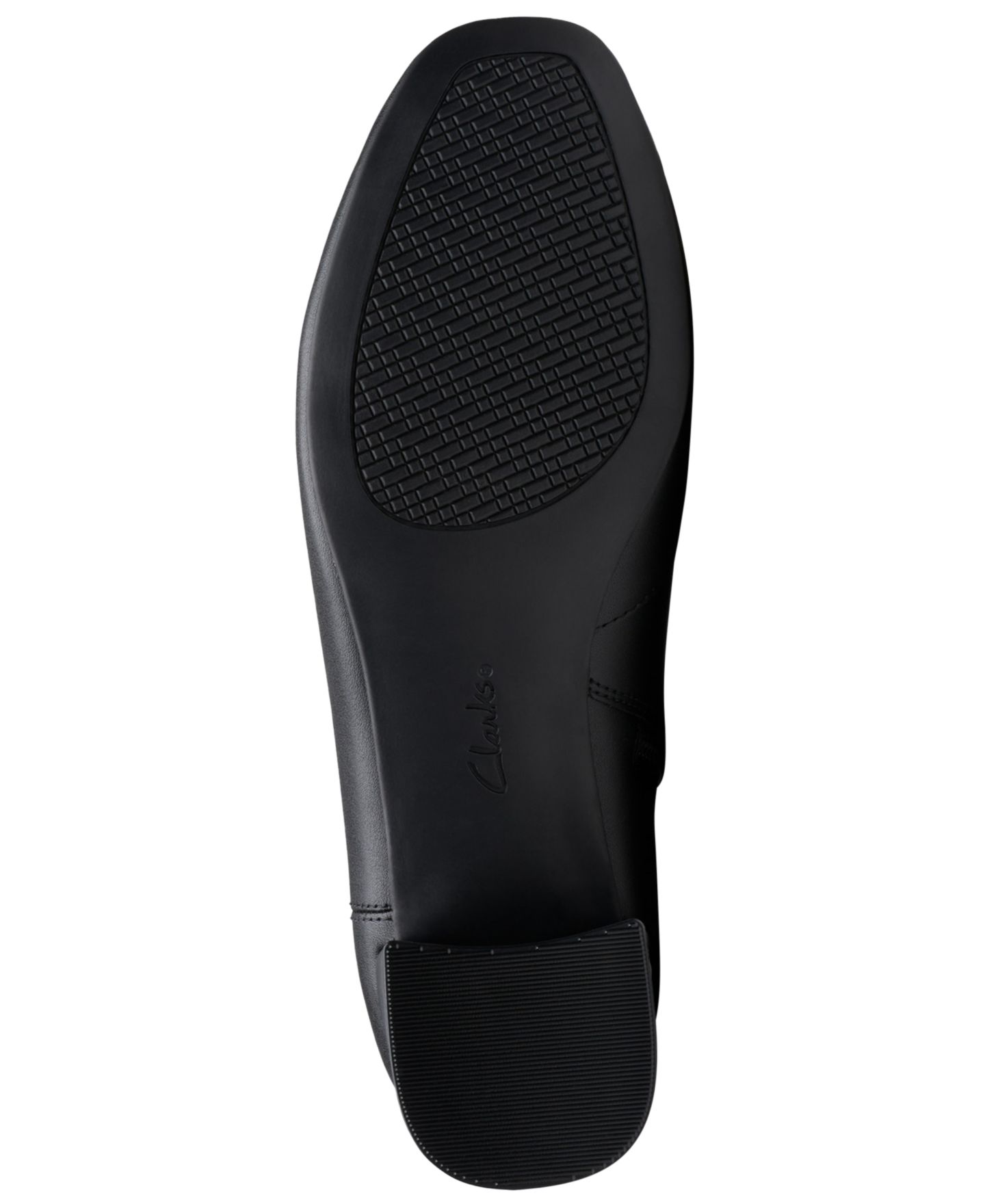 Женские ботинки Clarks Iridessa Air Booties, цвет: Чёрный кожаный — фото 8
