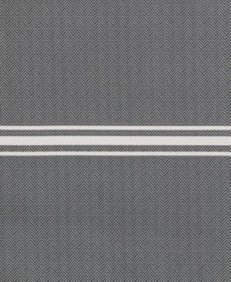 Chevron And Stripes Microfiber Reversible 7-Pc. Comforter Set, King