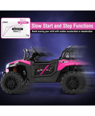 12V Kids Ride on Truck w/Parental Remote 3 Speeds & Reverse Forward Function