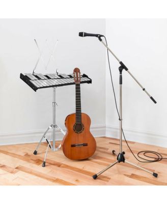 30 Notes Percussion with Practice Pad Mallets Sticks Stand