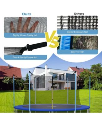 Replacement Weather-Resistant Trampoline Safety Enclosure Net
