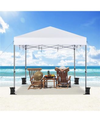 12x12 FT Pop-up Canopy One-Push-To-Lock Setup Blue