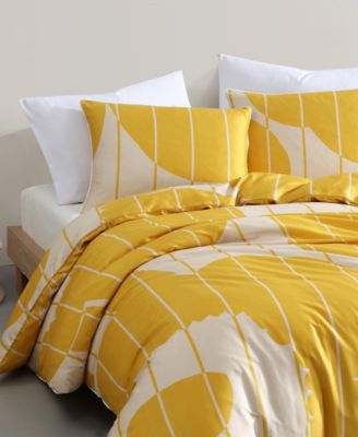 Vesi Unikko Cotton Sateen 3-Pc. Duvet Cover Set, King