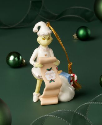 The Grinch List Holiday Ornament