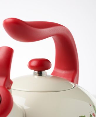 Holiday Metal Tea Kettle
