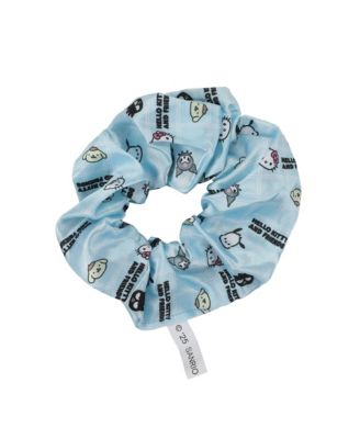 & Friends Printed Fabric Hair Scrunchies (6-Piece Set)